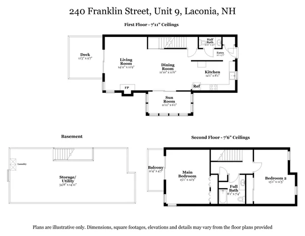 $399,500 | 240 Franklin Street, Unit #9, Laconia, NH 03246