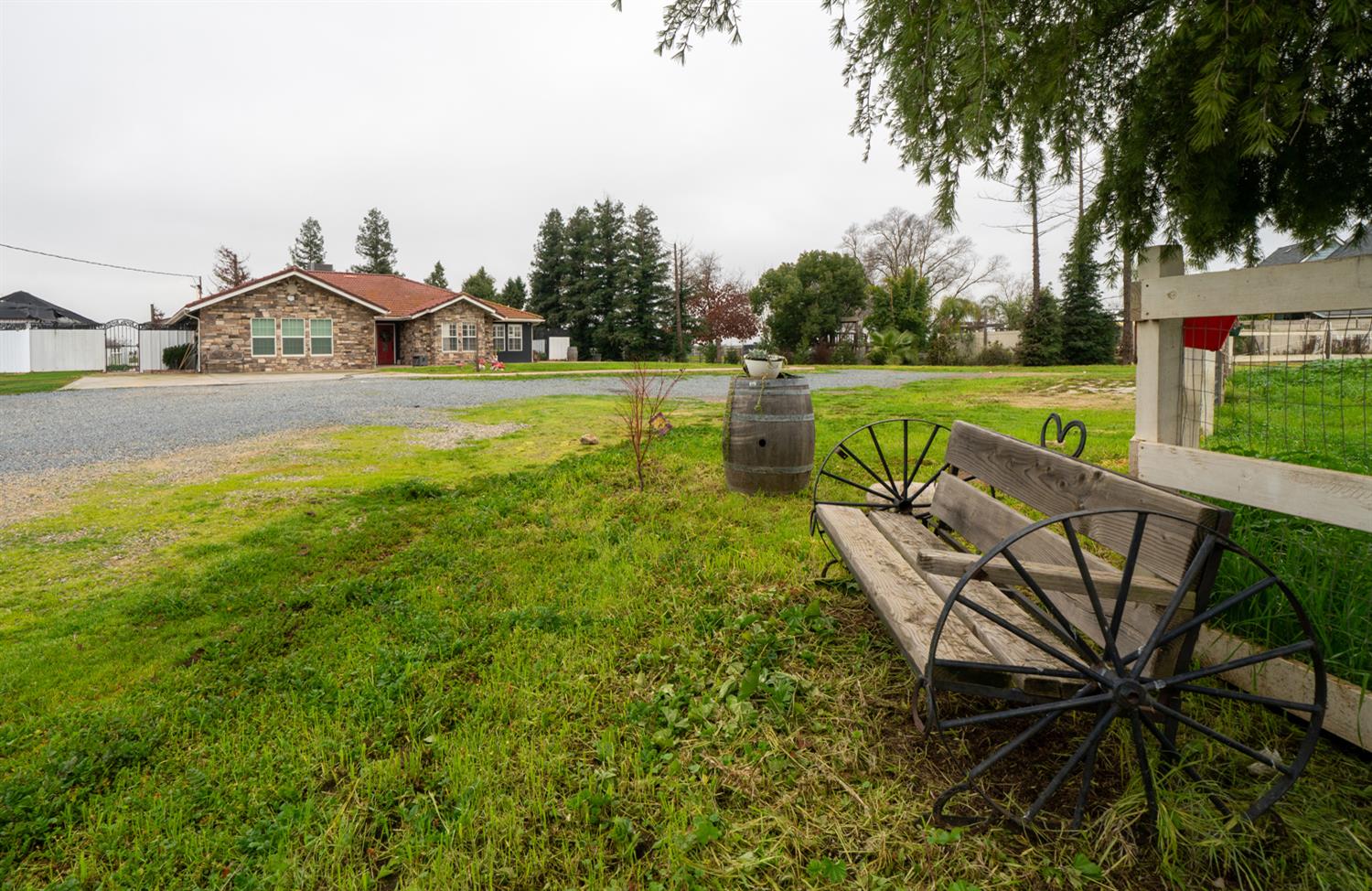 31144 James Avenue Madera, CA 93636 - Photo 4 of 45 a view of swimming pool with lawn chairs and a yard