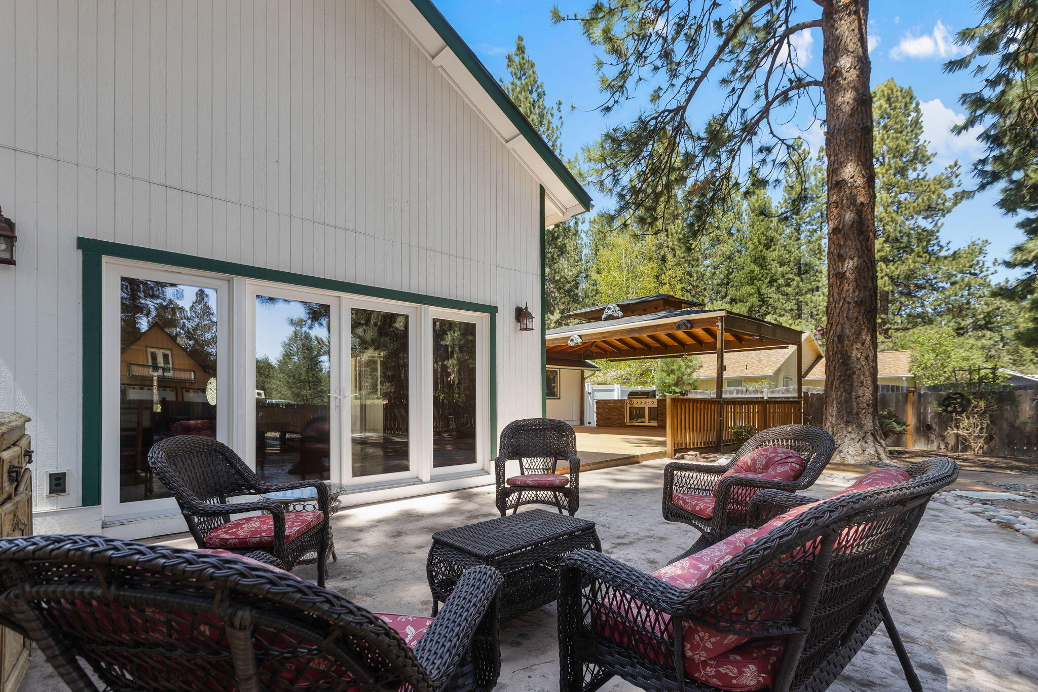 59842 Navajo Road Bend, OR 97702 - Photo 35 of 52 a building outdoor space with patio furniture