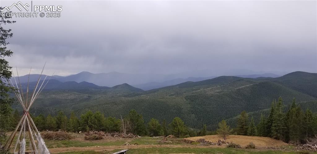 Upper Apex Road Idaho Springs, CO 80452 - Photo 18 of 25 a view of a town with mountains in the background