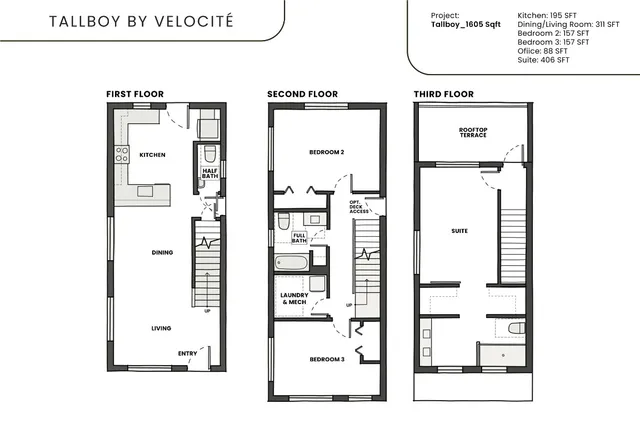 $899,000 | 2406 West 10th Street, Unit A, Austin, TX 78703
