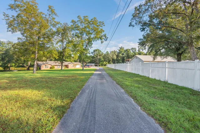 an aerial view of swimming pool