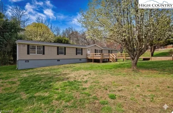 front view of house with a yard