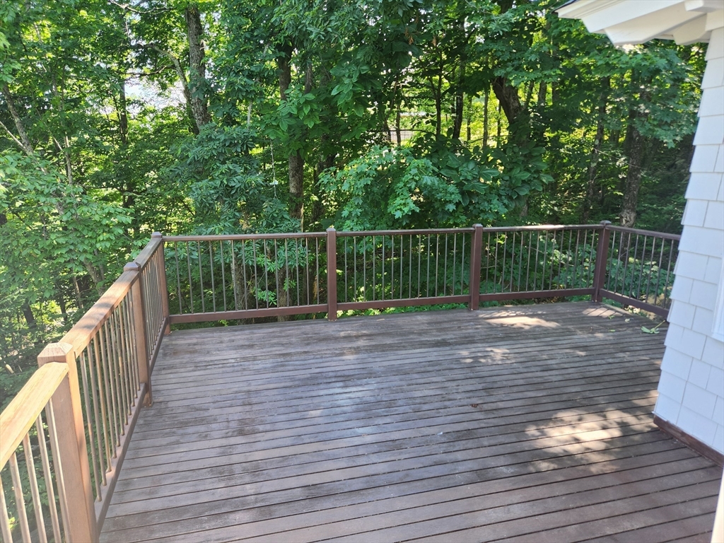 134 Mountain Road Princeton, MA 01541 - Photo 25 of 29 a view of balcony with wooden floor