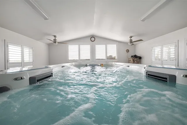 a room with storage and utility