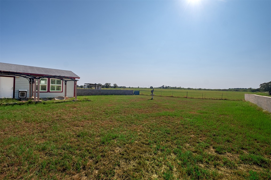 142 Zimmerhanzel Road Flatonia, TX 78941 - Photo 6 of 40 a view of a house with a big yard