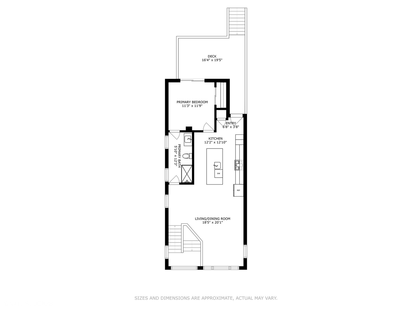 1025 Dewey Avenue Evanston, IL 60202 - Photo 19 of 21 a picture of a floor plan