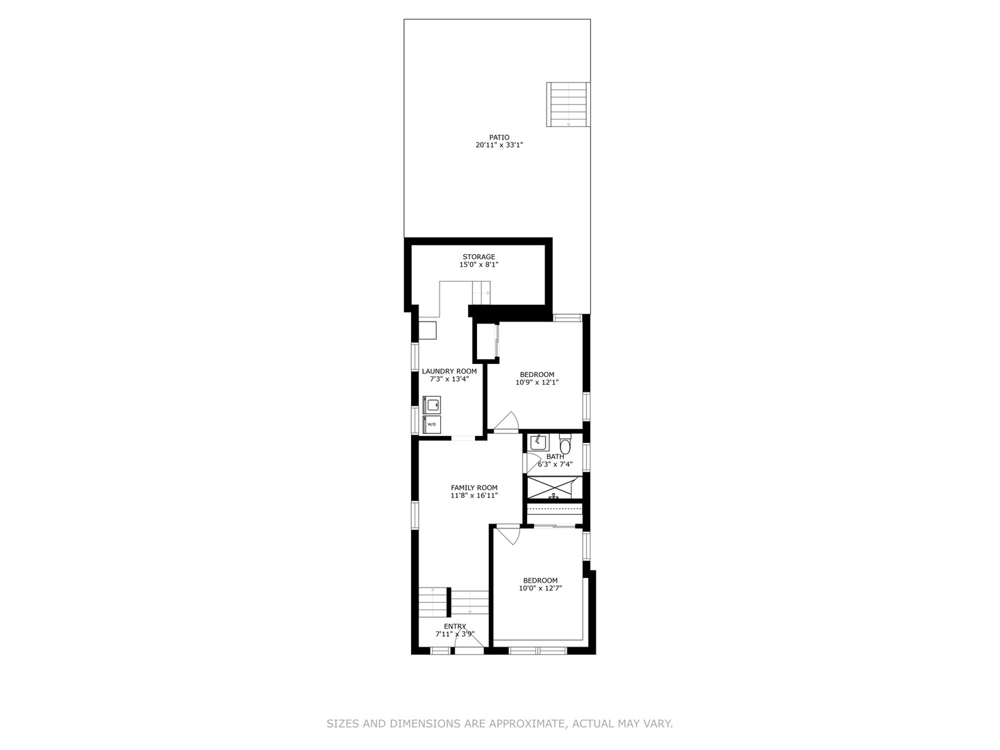 1025 Dewey Avenue Evanston, IL 60202 - Photo 20 of 21 a picture of a floor plan
