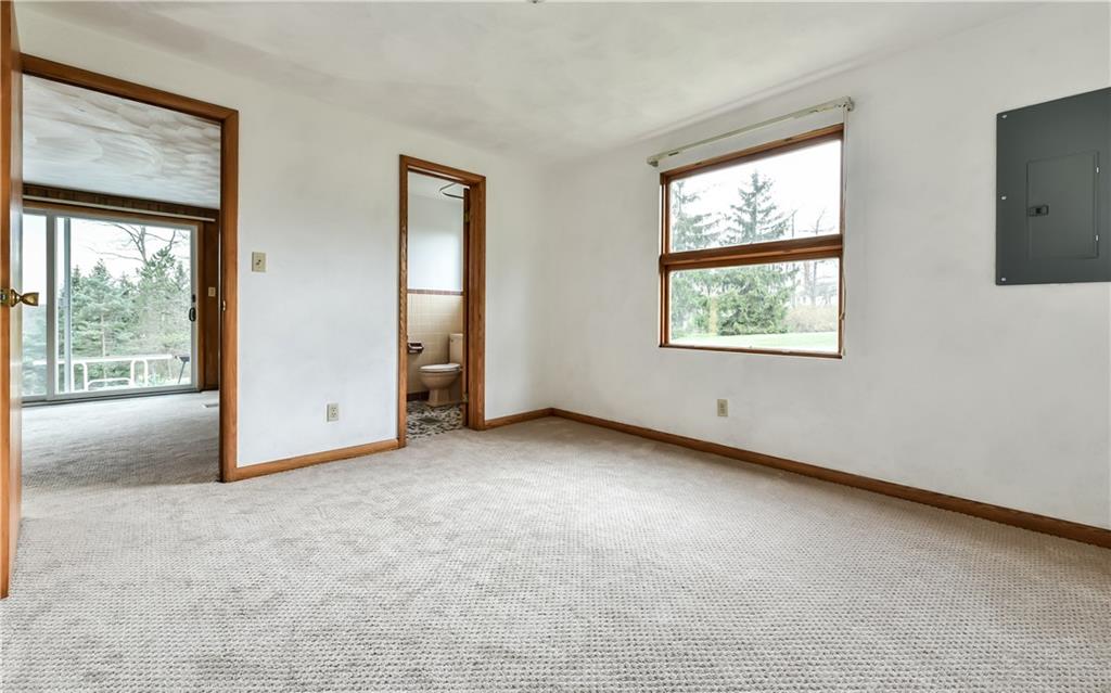3891 Anderson Road Gibsonia, PA 15044 - Photo 15 of 22 Lower level bedroom with full bath and new carpeting.