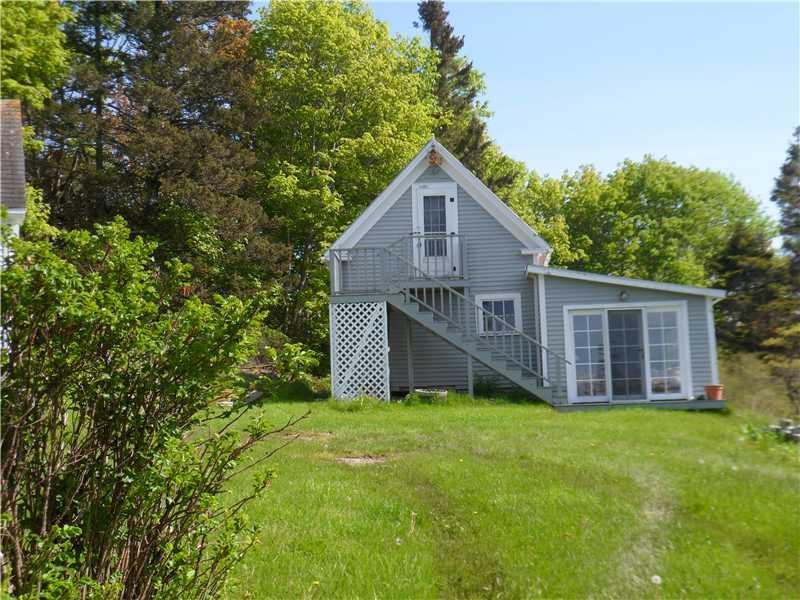 286 Old Harbor Road Vinalhaven, ME 04863 - Photo 20 of 29 Exterior Front. Side view of the...