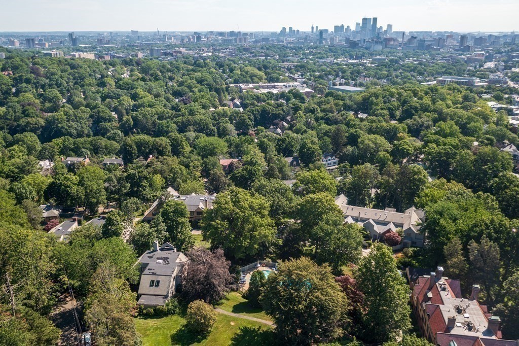 150 Buckminster Road Brookline, MA 02445 - Photo 11 of 25 an aerial view of multiple house