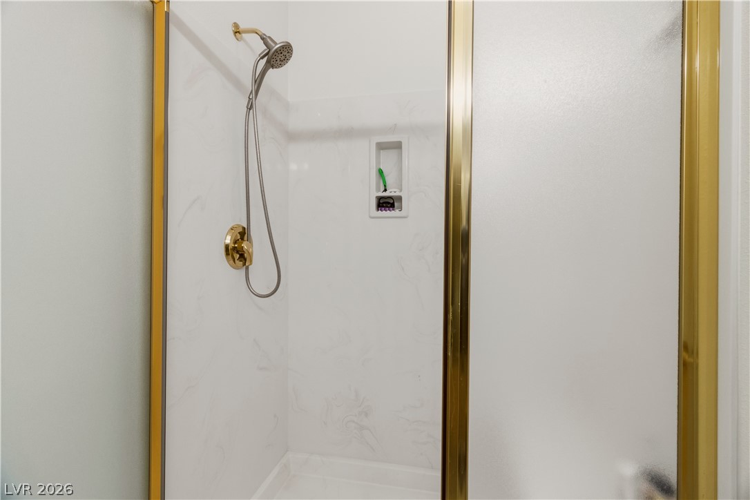 3589 Cottage Canyon Street Laughlin, NV 89029 - Photo 44 of 99 Full Bathroom featuring a marble finish shower