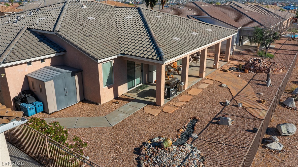3589 Cottage Canyon Street Laughlin, NV 89029 - Photo 85 of 99 Aerial view of residential area