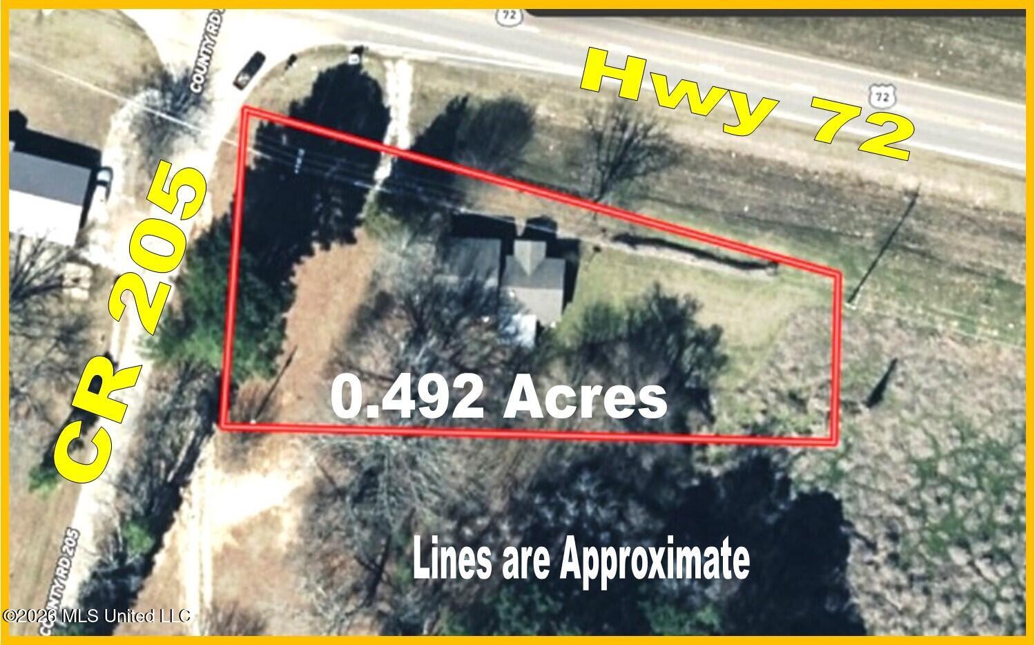 10650 Highway 72 Walnut, MS 38683 - Photo 2 of 17 Aerial Map