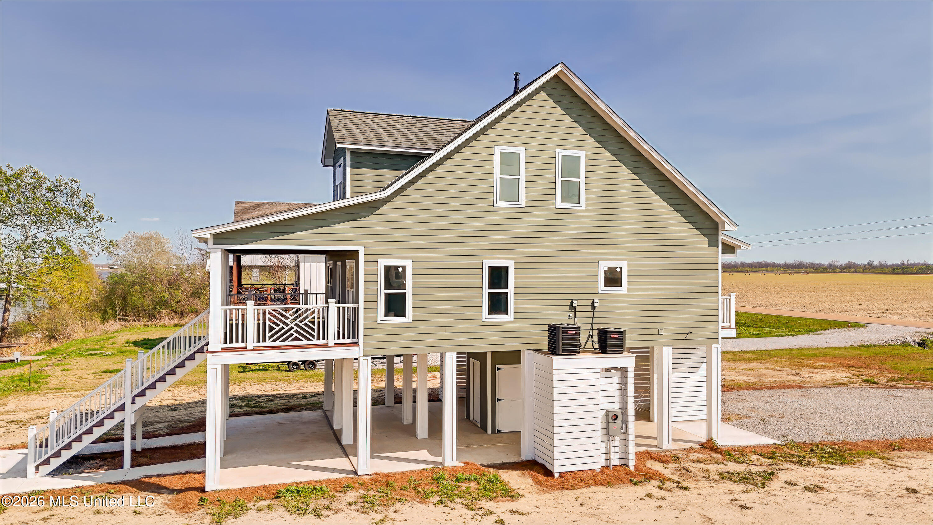 2410 Eagle Lake Shore Road Vicksburg, MS 39183 - Photo 40 of 55 Lakeside Aerial Side View 1