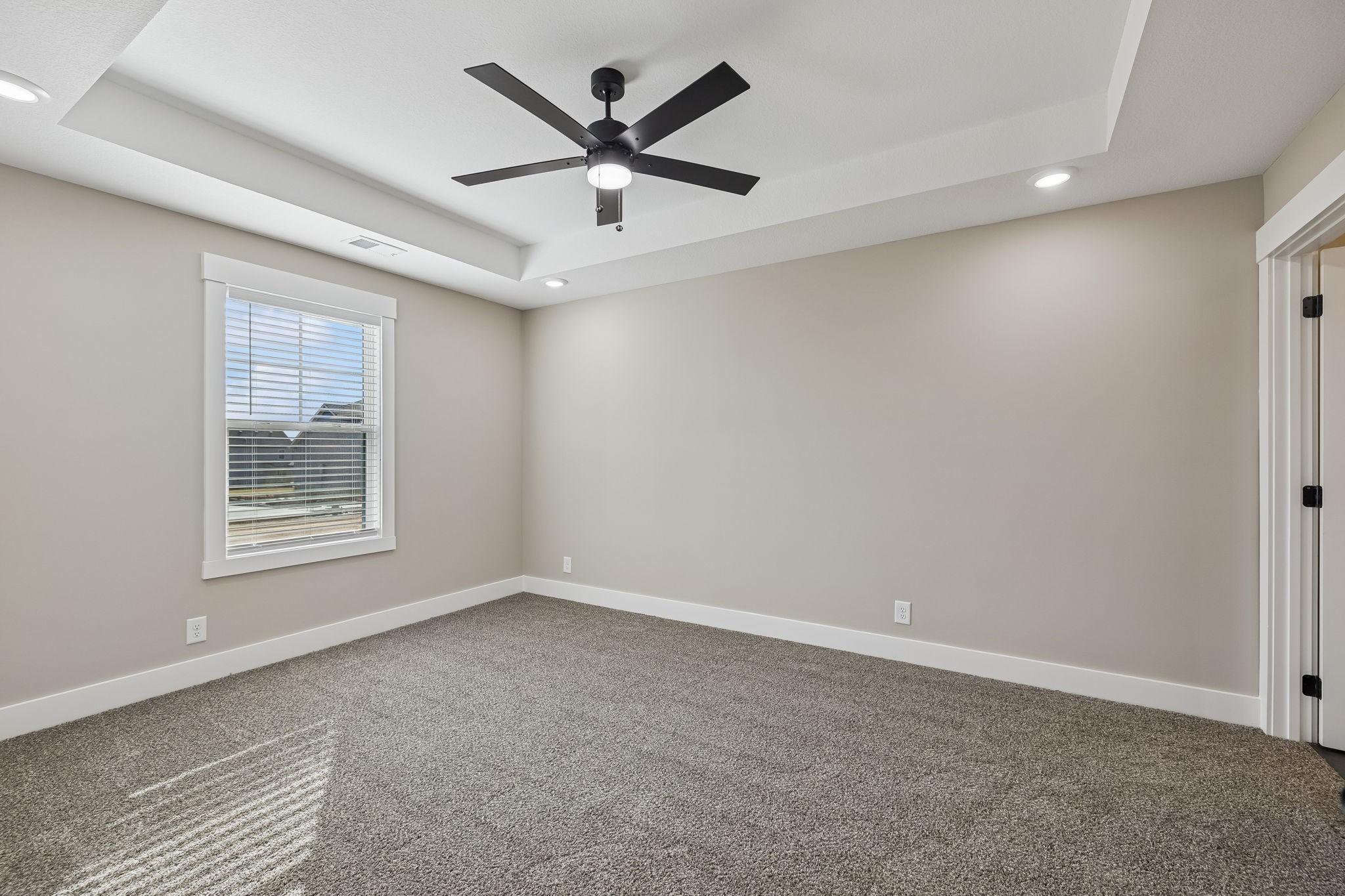 14 Echo Ridge Oak Grove, KY 42262 - Photo 17 of 40 an empty room with a window and a fan