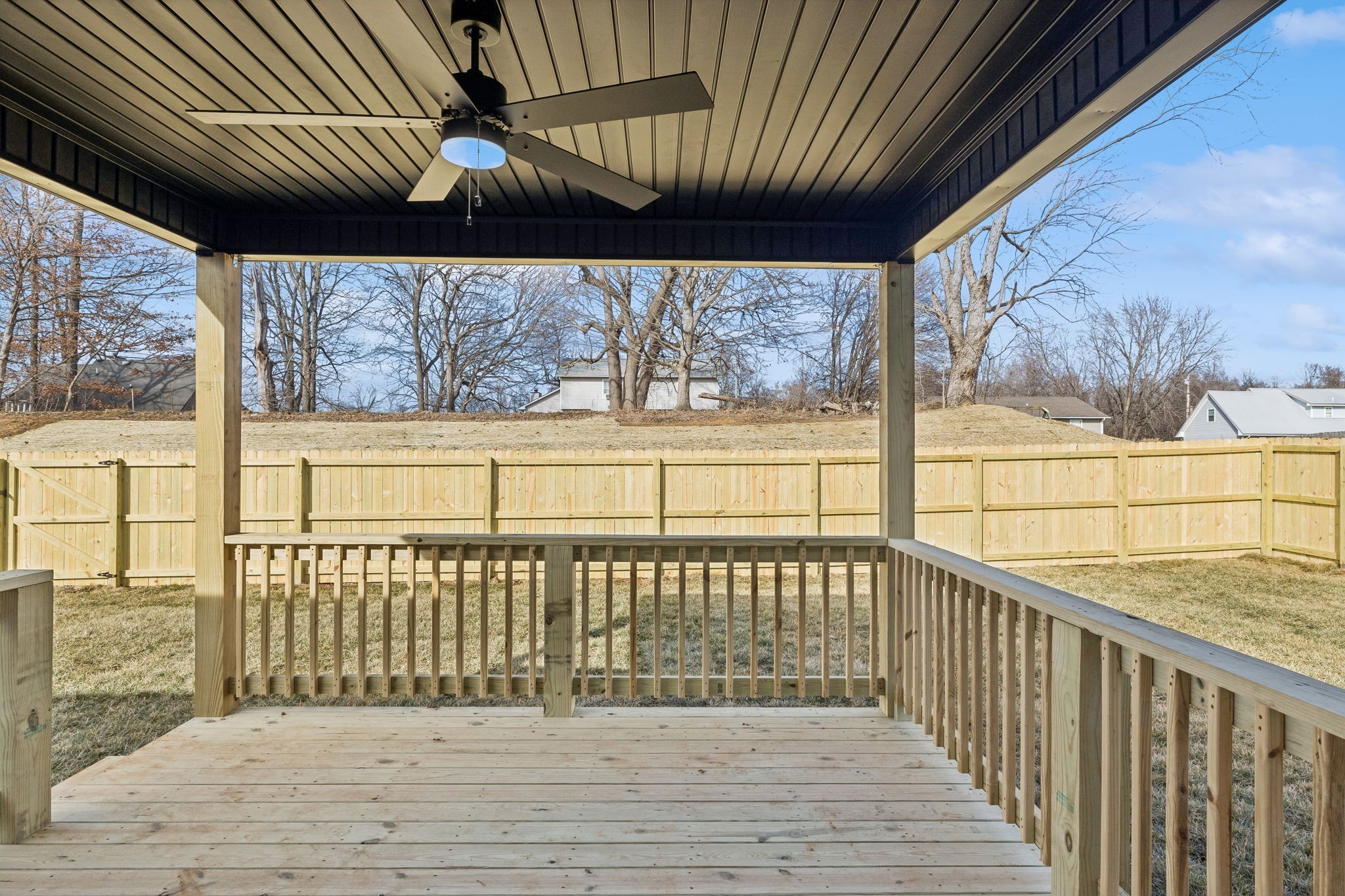14 Echo Ridge Oak Grove, KY 42262 - Photo 28 of 40 a view of a balcony with wooden floor