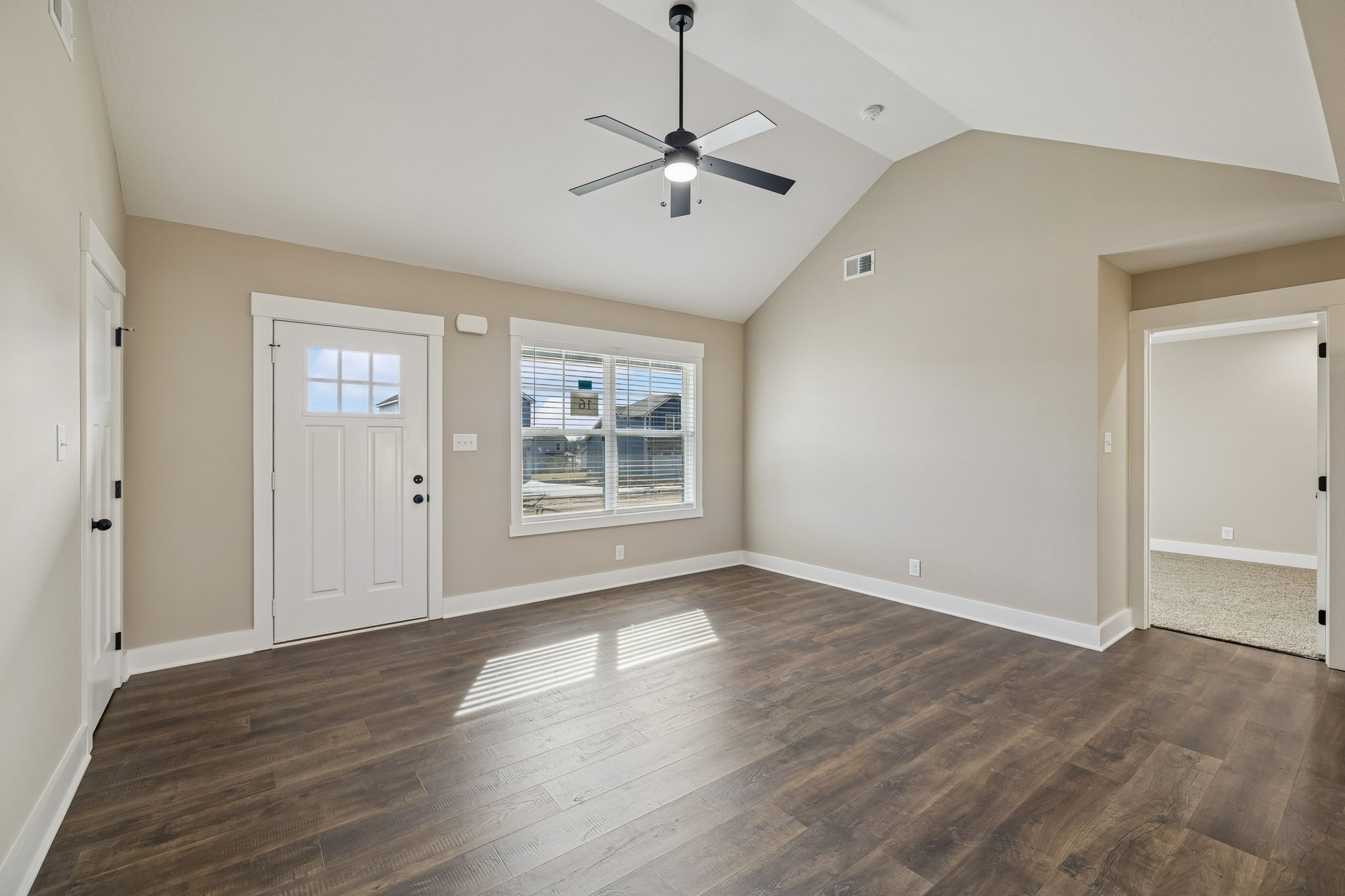 14 Echo Ridge Oak Grove, KY 42262 - Photo 7 of 40 wooden floor in an empty room with a window