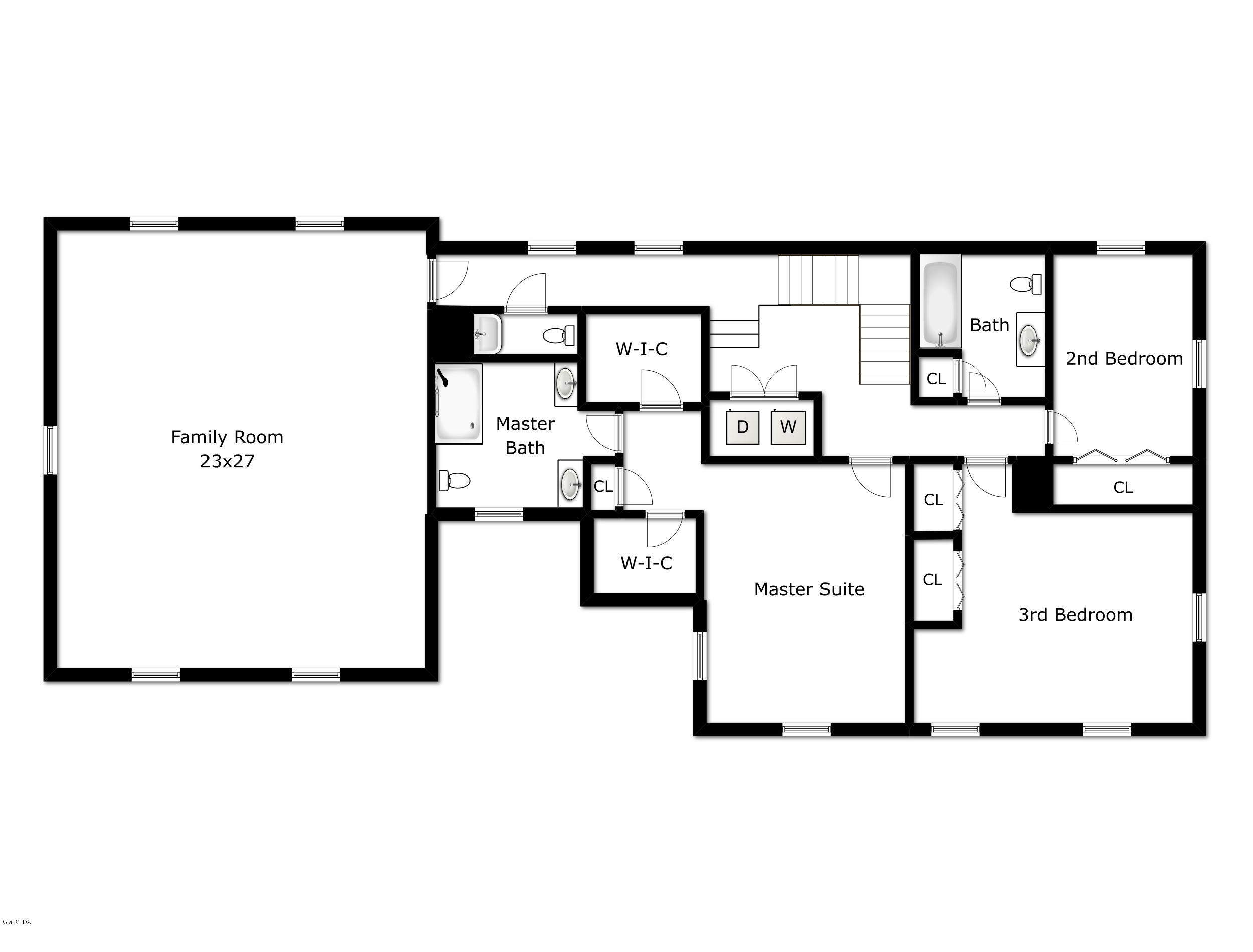 23 Pierce Road Riverside, CT 06878 - Photo 24 of 26 a picture of a floor plan