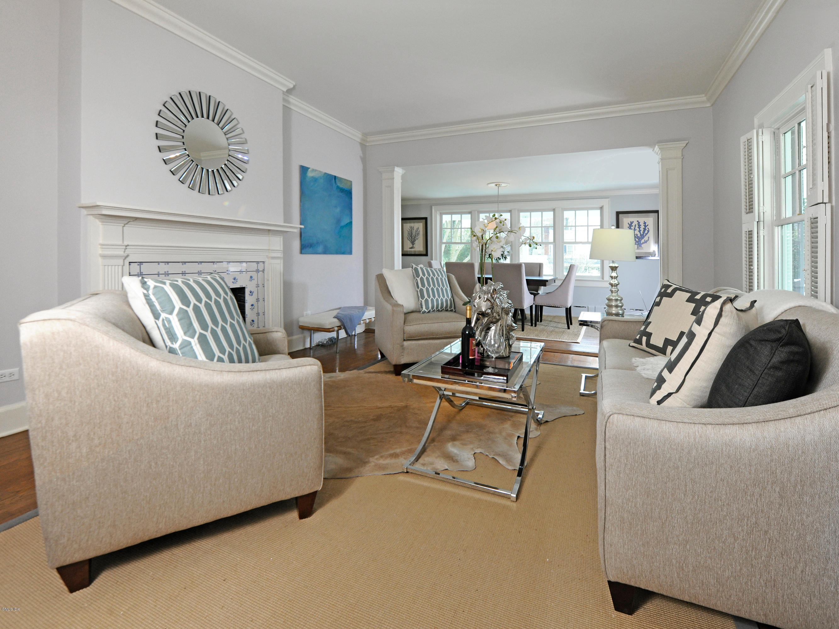 23 Pierce Road Riverside, CT 06878 - Photo 3 of 26 a living room with furniture and a large window