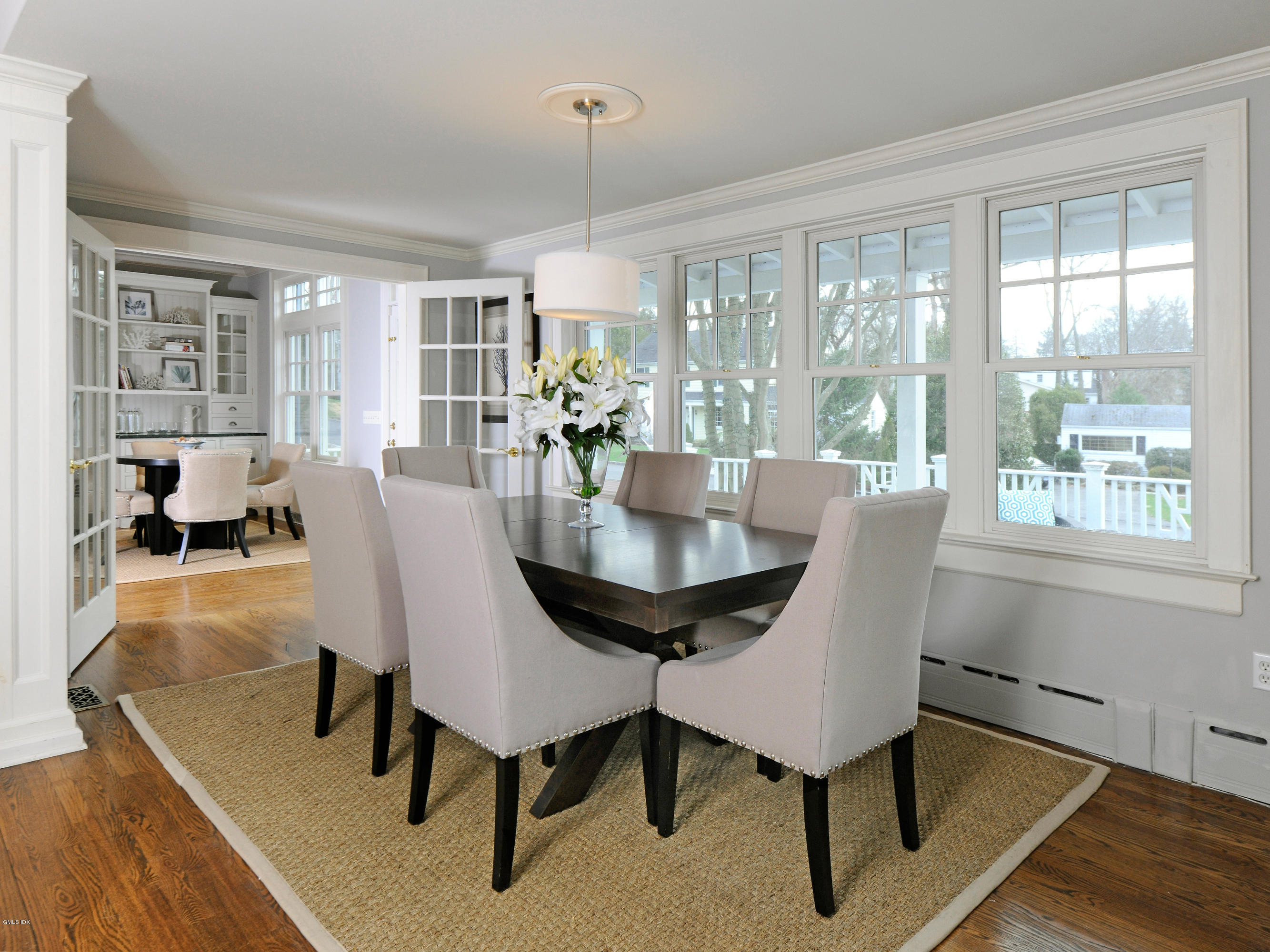 23 Pierce Road Riverside, CT 06878 - Photo 5 of 26 a view of a dining room with furniture window and wooden floor