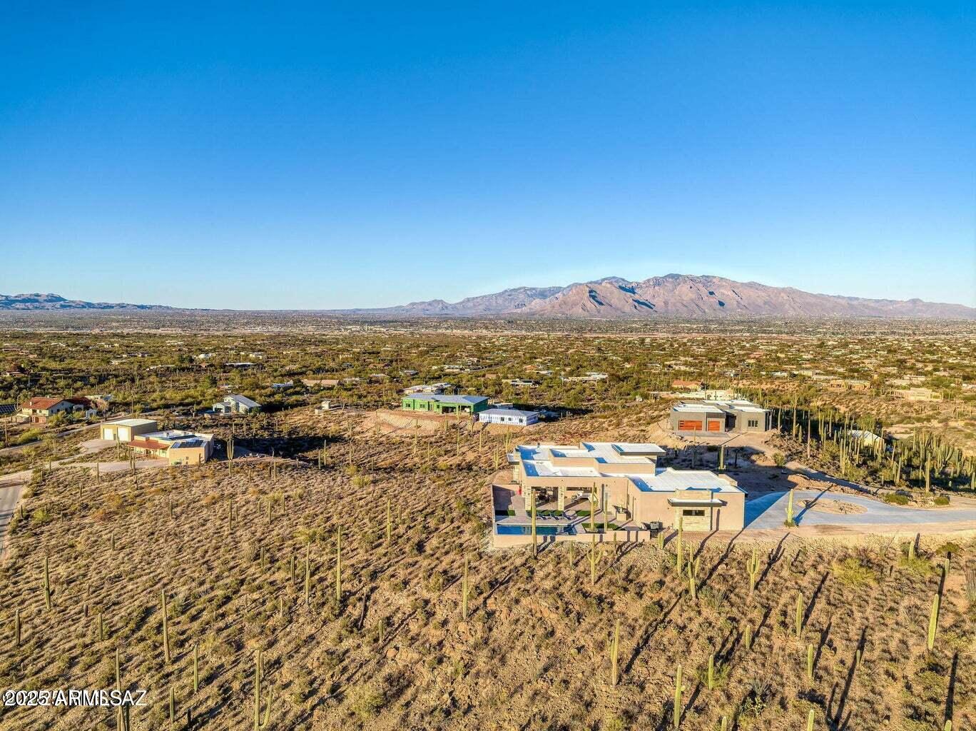5901 West El Camino Del Cerro Tucson, AZ 85745 - Photo 48 of 50 an aerial view of residential building with ocean view