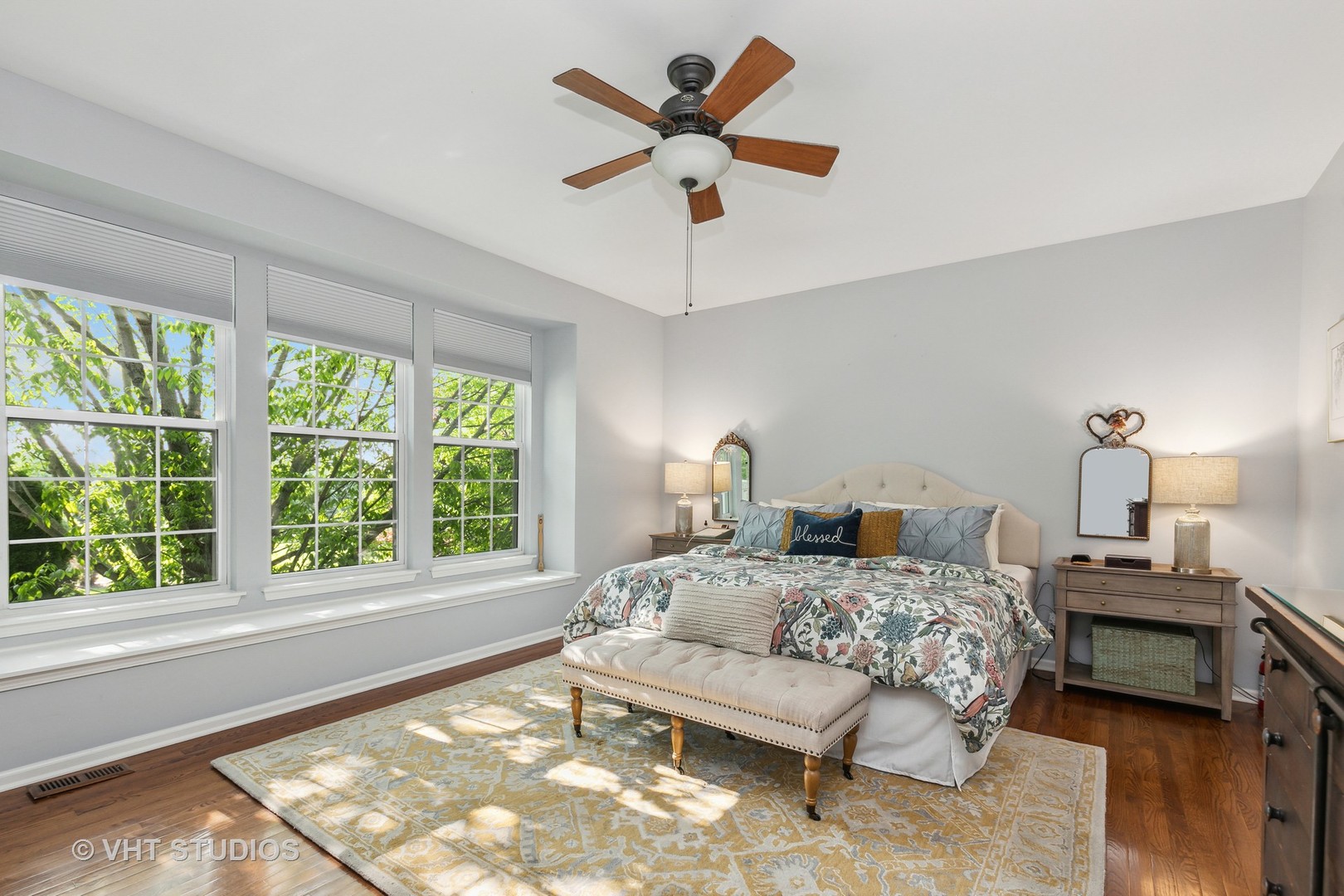 385 Sterling Circle Cary, IL 60013 - Photo 13 of 31 a bedroom with a bed and a large window