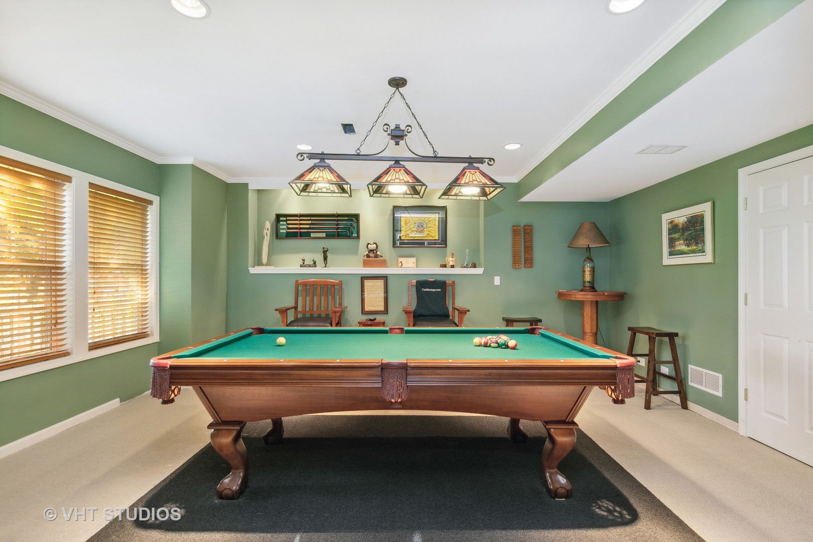 385 Sterling Circle Cary, IL 60013 - Photo 21 of 31 a room with pool table table and windows