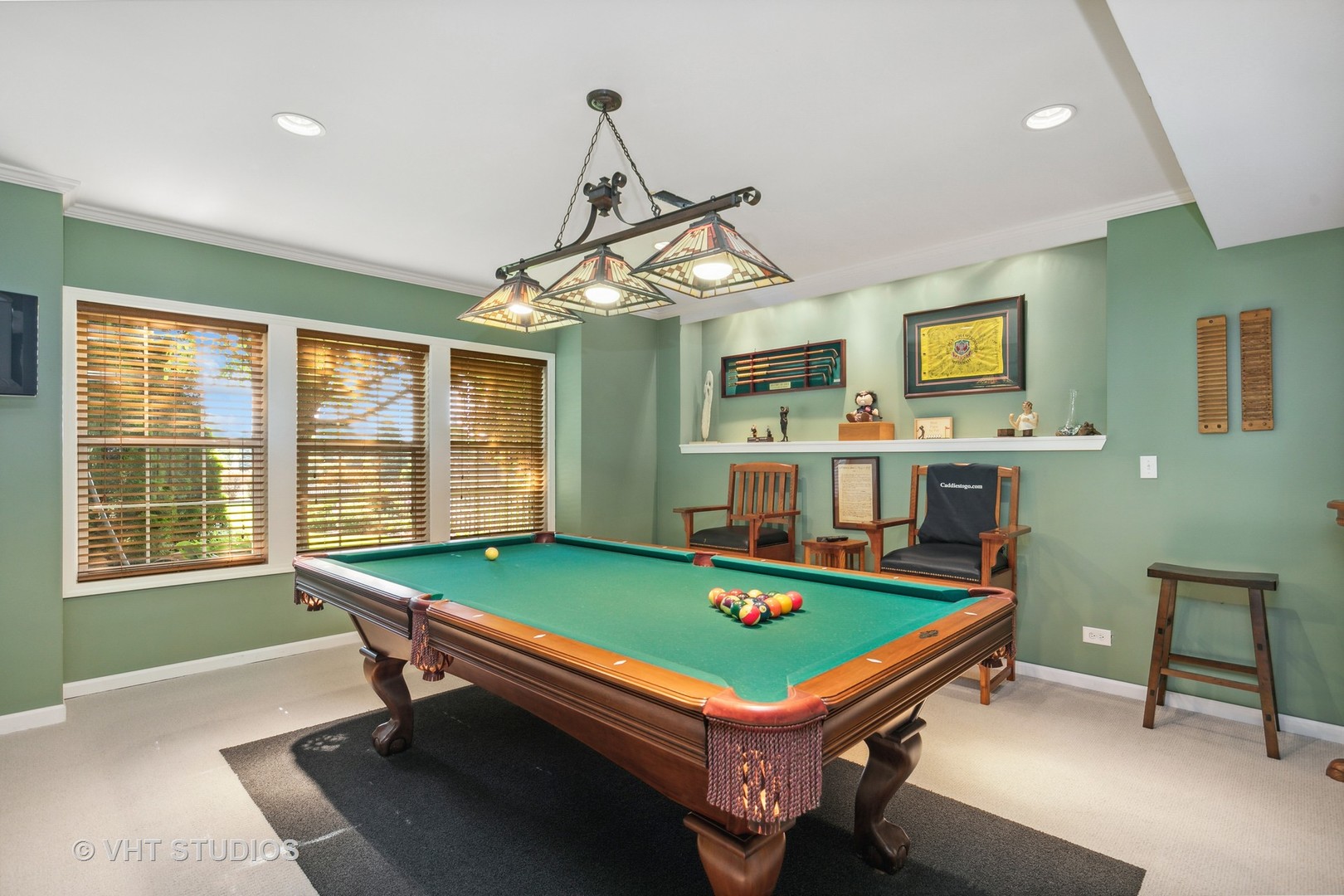 385 Sterling Circle Cary, IL 60013 - Photo 22 of 31 a room with pool table and windows