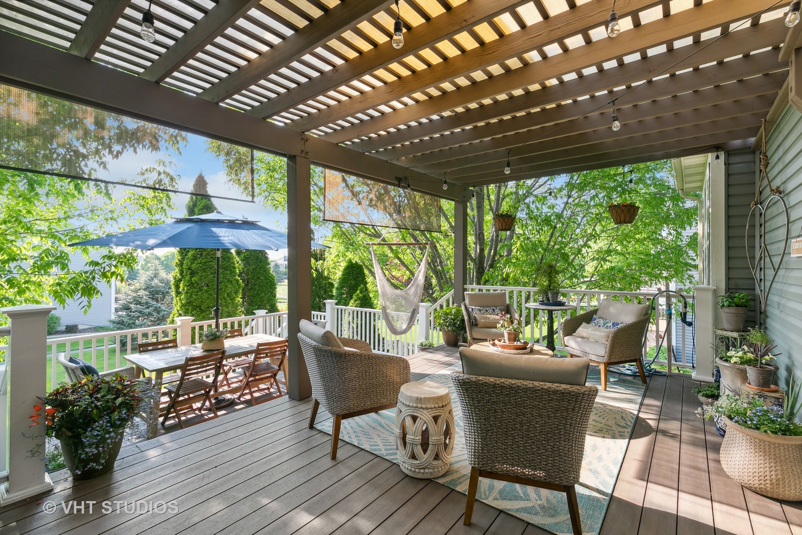 385 Sterling Circle Cary, IL 60013 - Photo 23 of 31 a patio view with a seating space