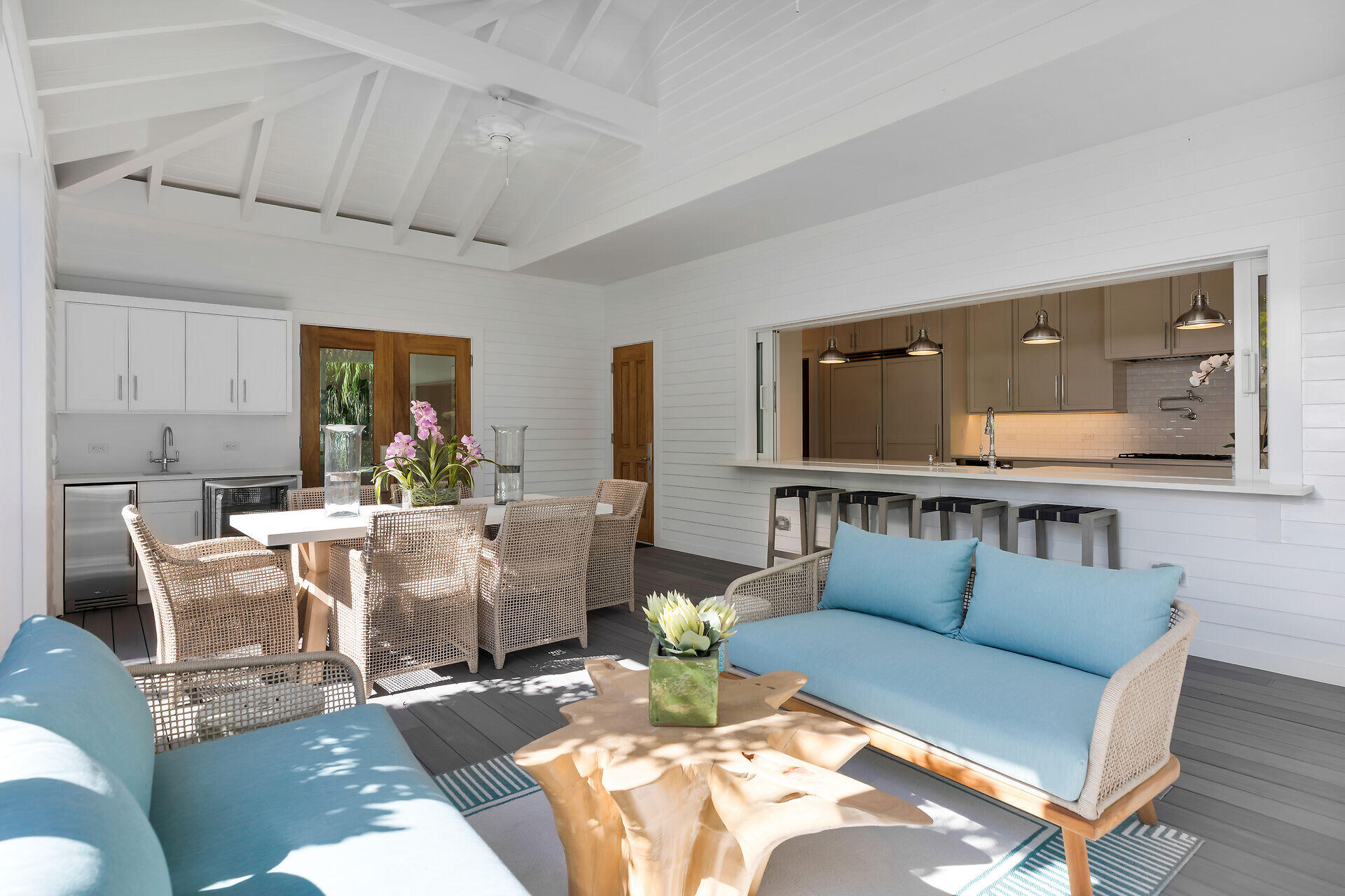616 Eaton Street Key West, FL 33040 - Photo 28 of 62 a living room with furniture and a wooden floor