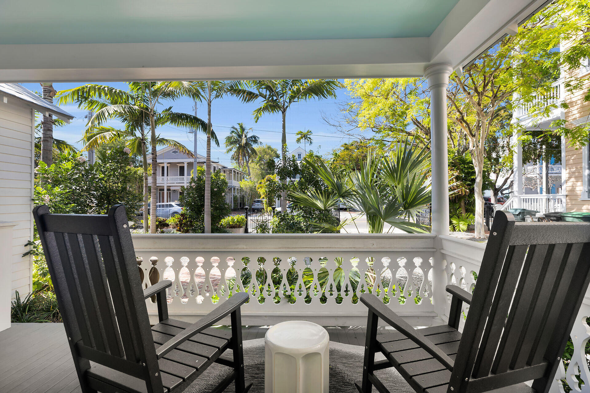 616 Eaton Street Key West, FL 33040 - Photo 55 of 62 a view of a chairs and table in patio