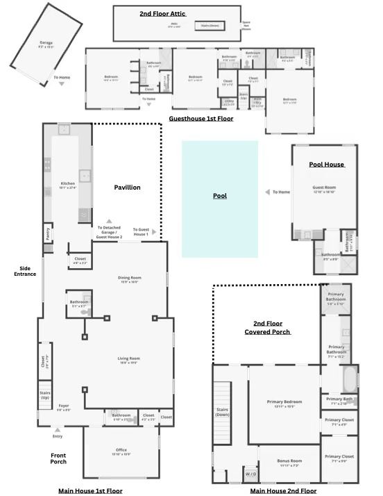 616 Eaton Street Key West, FL 33040 - Photo 62 of 62 Floor Plan / Layout