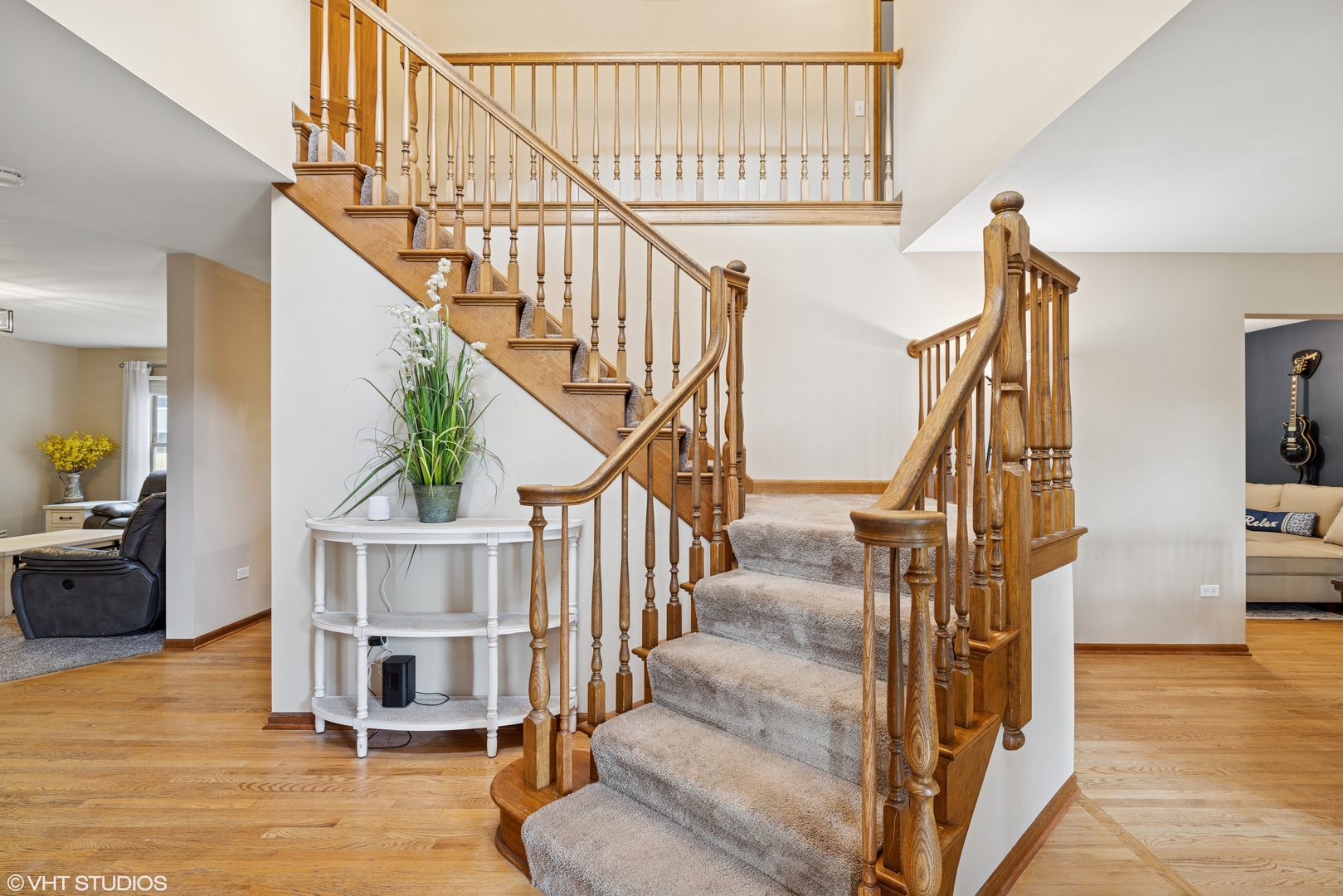1177 Dovercliff Way Crystal Lake, IL 60014 - Photo 3 of 32 a view of entryway and hall with wooden floor