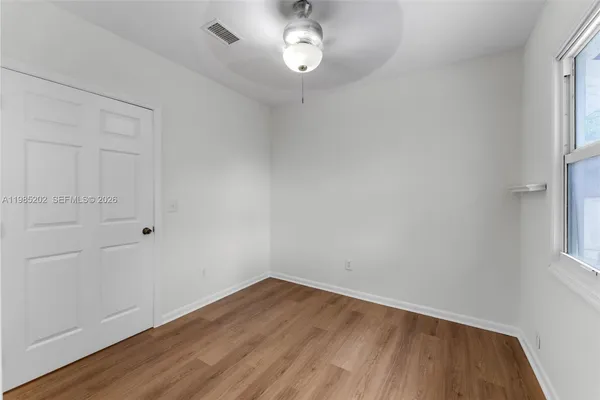 wooden floor in an empty room