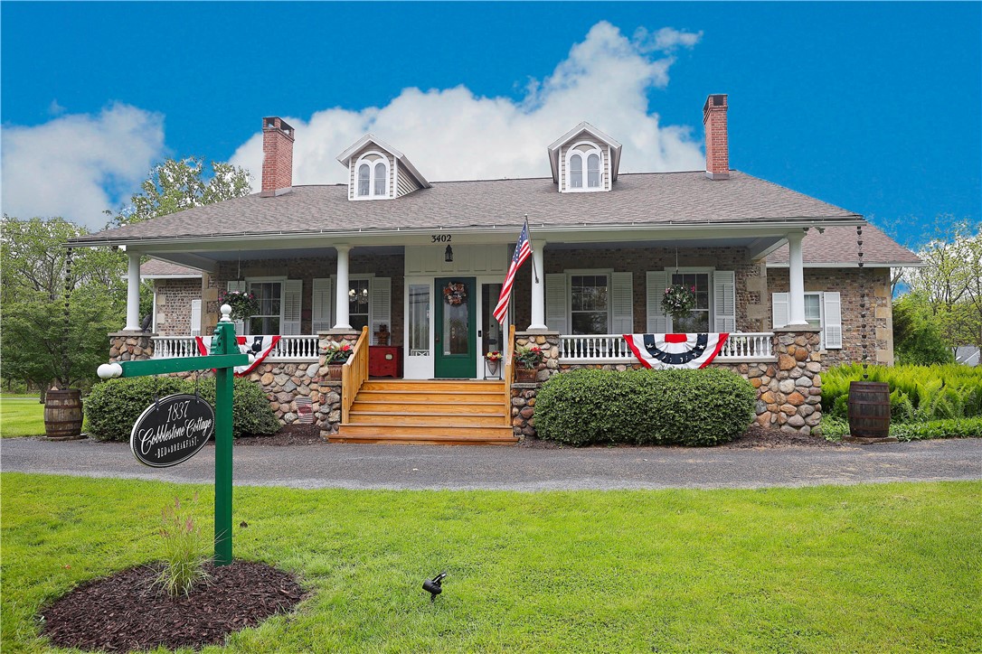 3402 West Lake Road Canandaigua Town, NY 14424 - Photo 1 of 1 Welcome to COBBLESTONE COTTAGE @ 3402 West Lake Ro