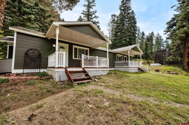 a view of a street with houses