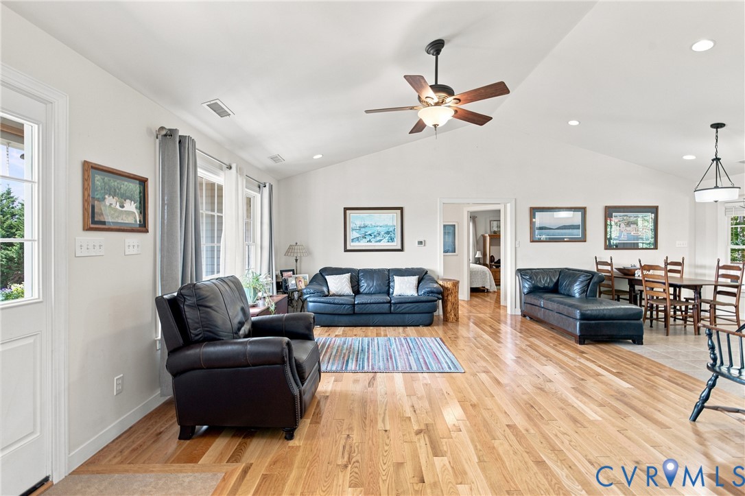 197 Goshen Road Cumberland, VA 23040 - Photo 63 of 70 Vaulted ceilings define this expansive living area