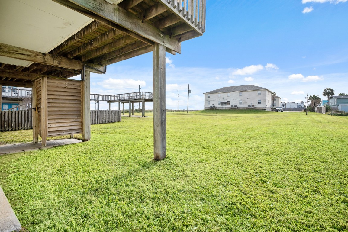 16507 Captain Kidd Road Jamaica Beach, TX 77554 - Photo 24 of 37 Downstairs shower