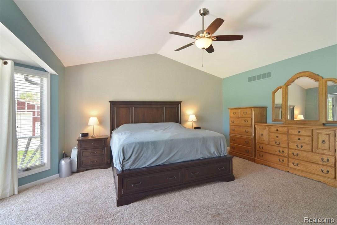 6415 Hogan Road Fenton, MI 48430 - Photo 25 of 72 Gorgeous master with vaulted ceiling