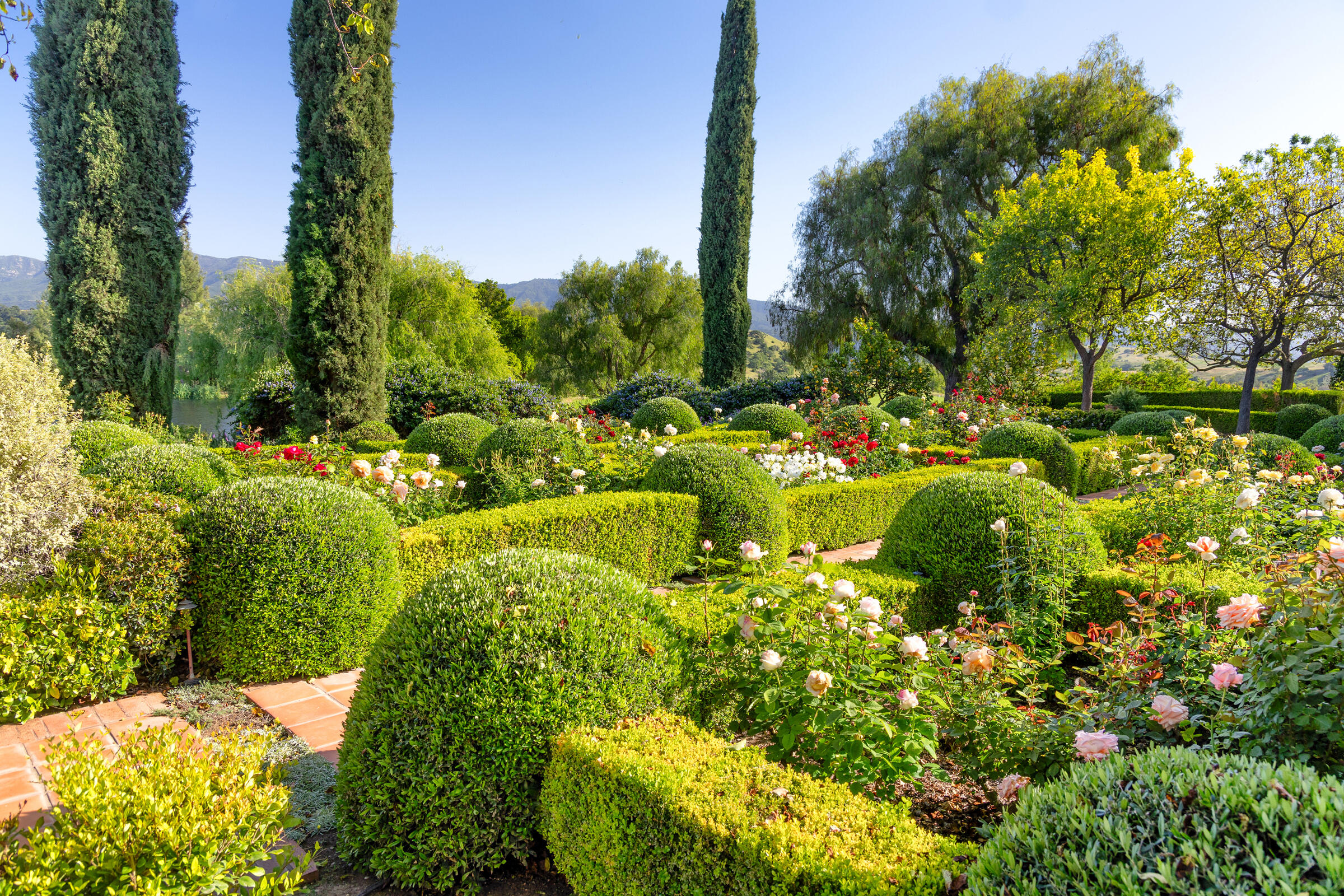 1620 Westerly Road Santa Ynez, CA 93460 - Photo 35 of 41 Rose garden