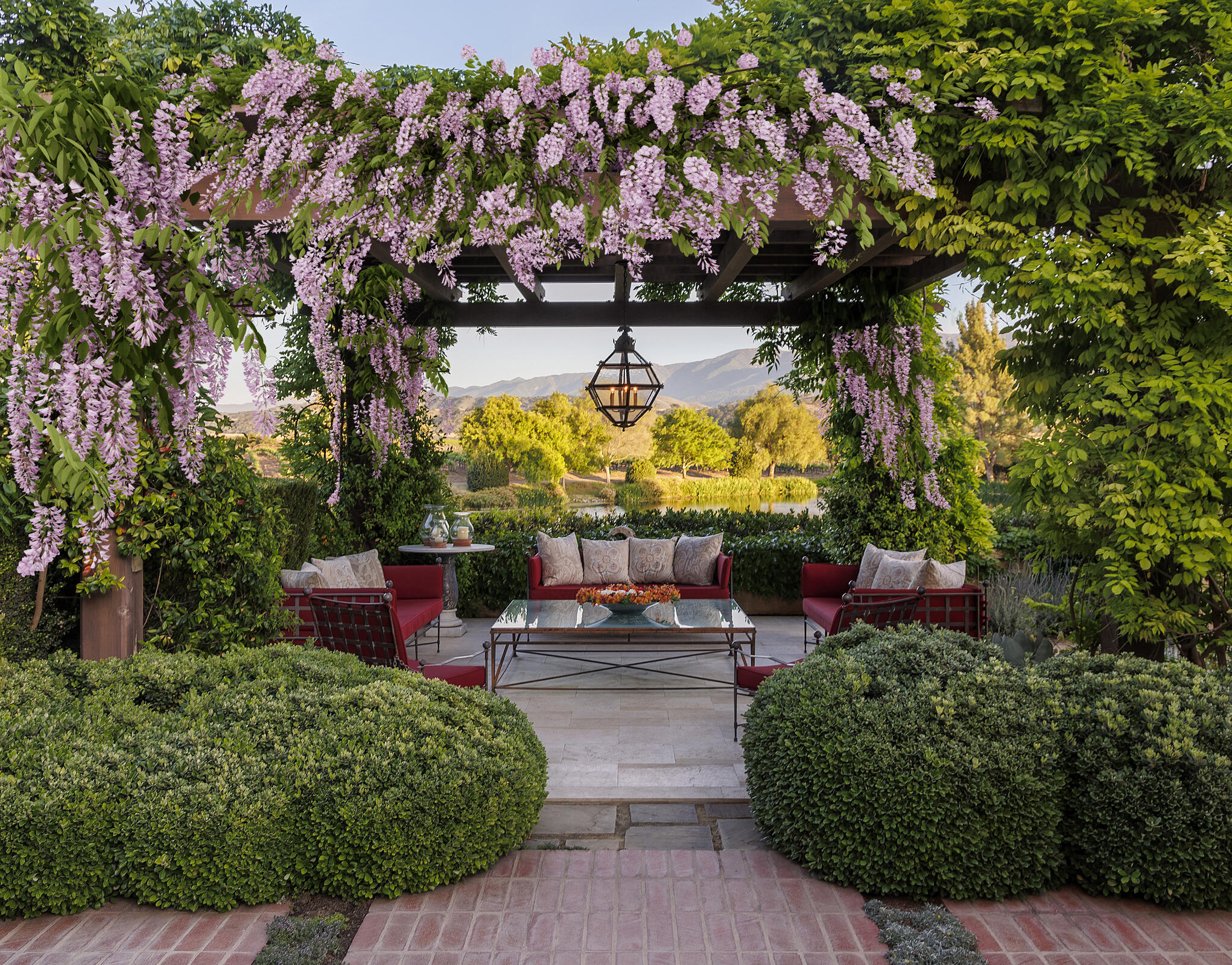 1620 Westerly Road Santa Ynez, CA 93460 - Photo 8 of 41 Wisteria draped pergola