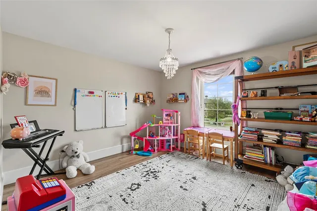 a workspace with furniture and window