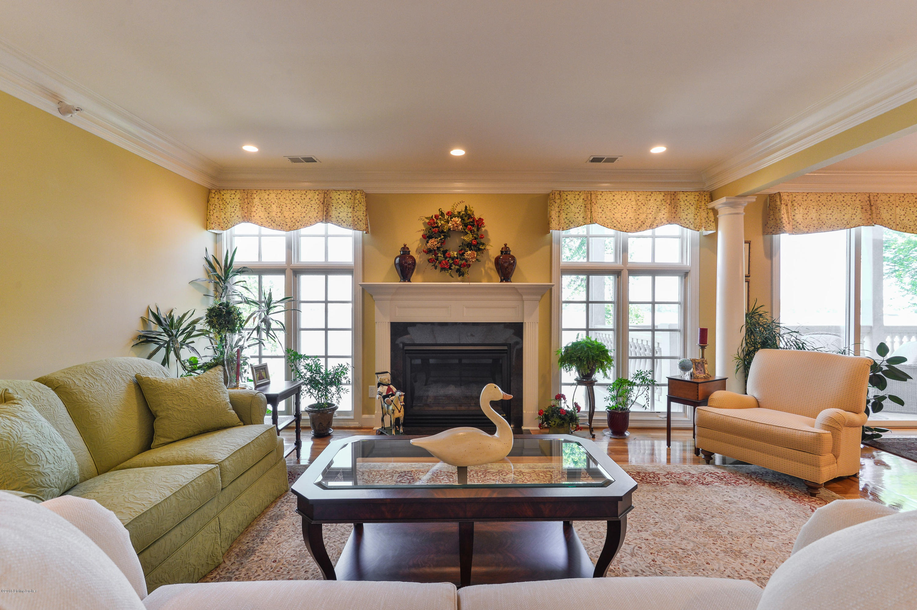 5307 Juniper Beach Road Prospect, KY 40059 - Photo 11 of 47 Living room with gas fireplace