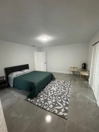 a very nice looking room with a large window