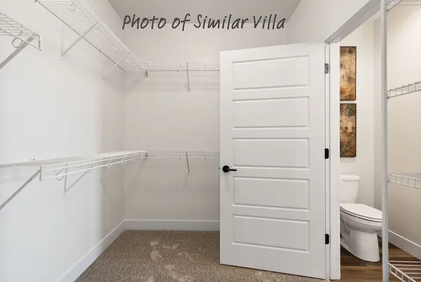 a view of walk in closet