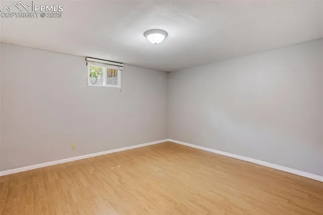 wooden floor in an empty room