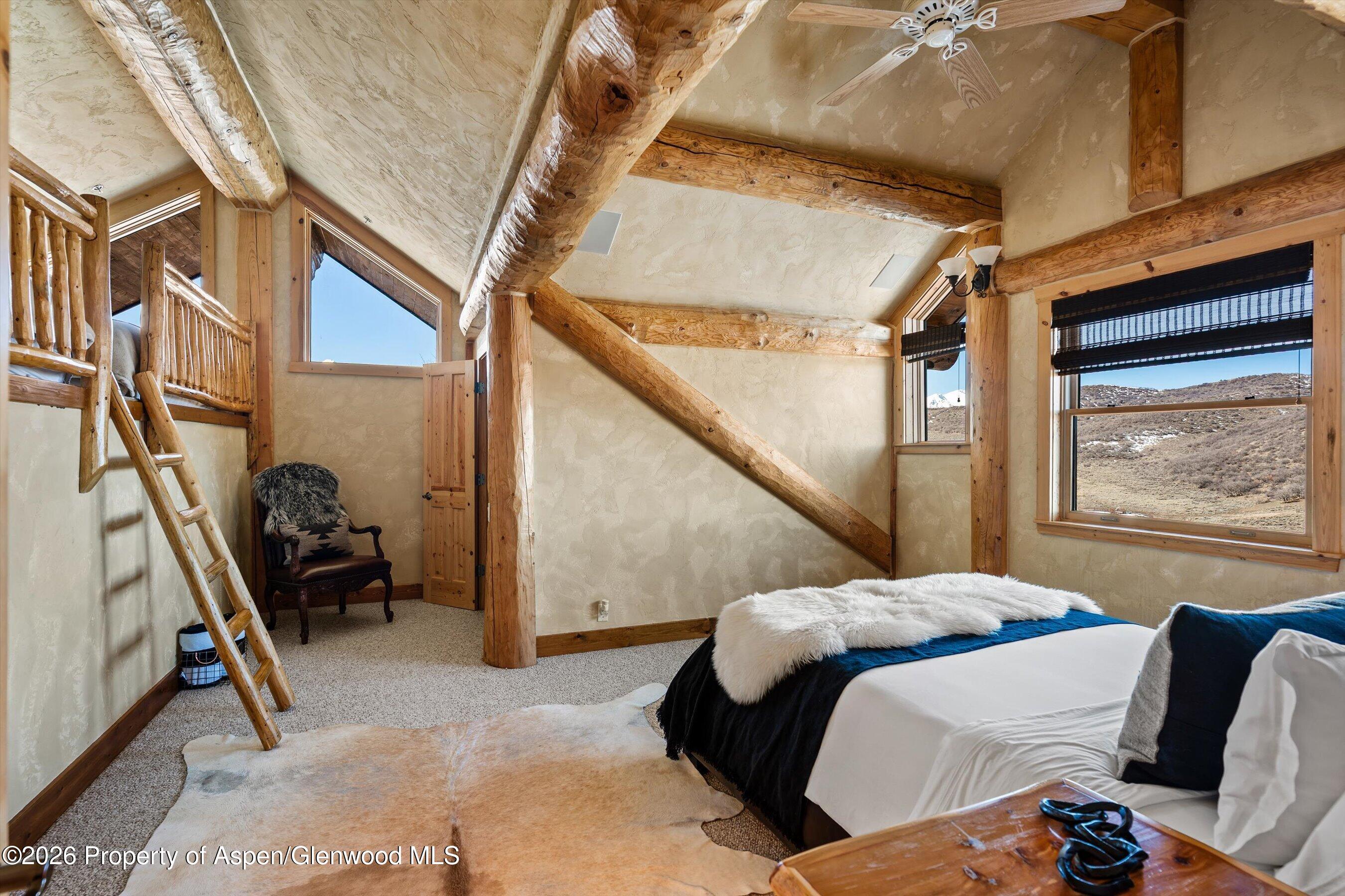1450 Mesa Road Snowmass, CO 81654 - Photo 25 of 49 10GuestBedroom4withBunks