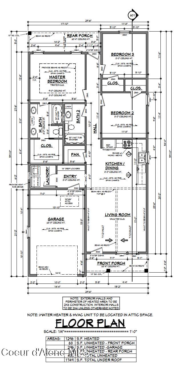261 F Street Plummer, ID 83851 - Photo 26 of 26 floor plan crawl space F Street