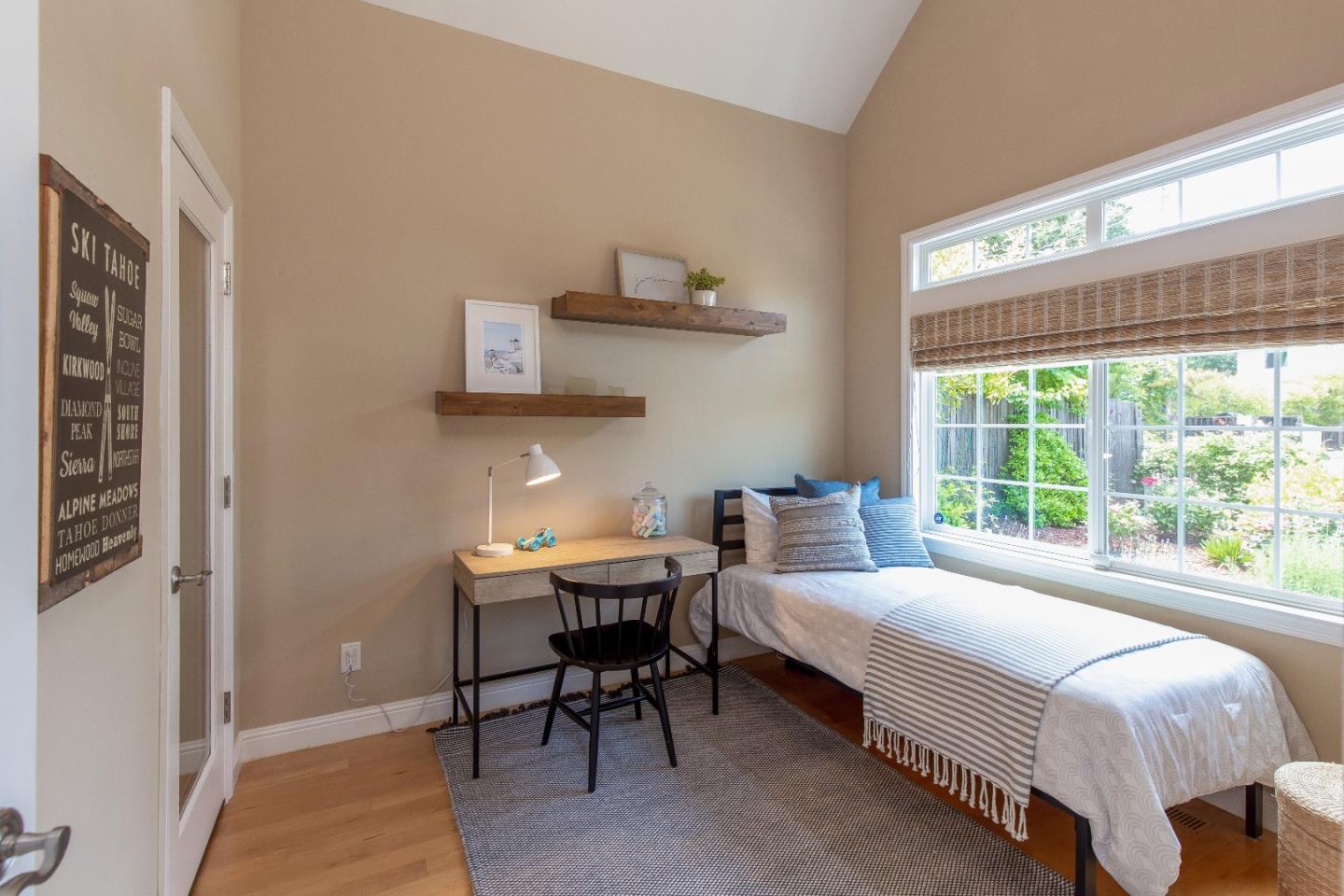 88 Forrest Avenue Los Gatos, CA 95032 - Photo 10 of 26 a bedroom with a bed and a window